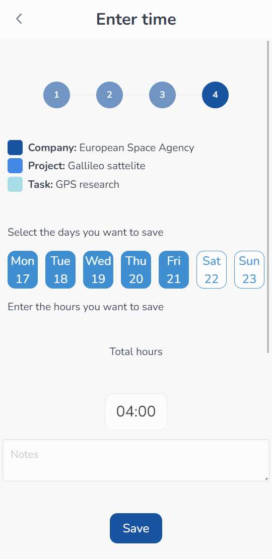 Timesheet Portal: User guide